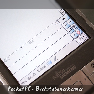 PocketPC - Buchstabenerkenner